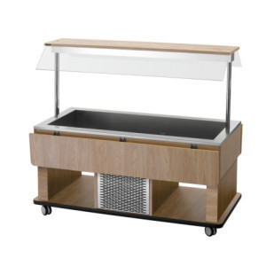 Carrello Buffet Caldo Bambino - 4 x GN 1/1