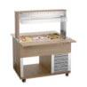 Carrello Buffet Caldo - 3 x GN 1/1