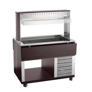 Carrello Buffet Caldo - 3 x GN 1/1