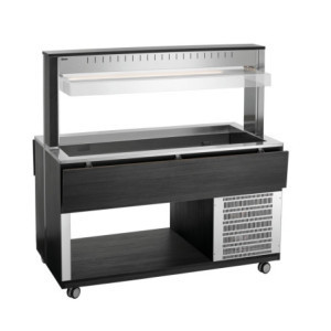 Carrello Buffet Caldo - 4 x GN 1/1