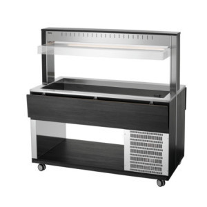 Carrello Buffet Caldo - 4 x GN 1/1