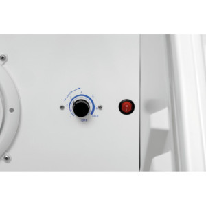 Armadio Frigorifero Positivo Vetrato Bianco - 360 L - Bartscher