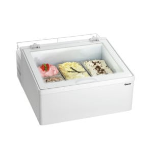 Vetrina per Gelati da Appoggio - 3 x 5 L - Bartscher
