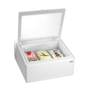 Vetrina per Gelati da Appoggio - 3 x 5 L - Bartscher