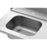 Tavolo di Smistamento con Lavello e Un Foro - L 1495 x P 730 mm - Bartscher