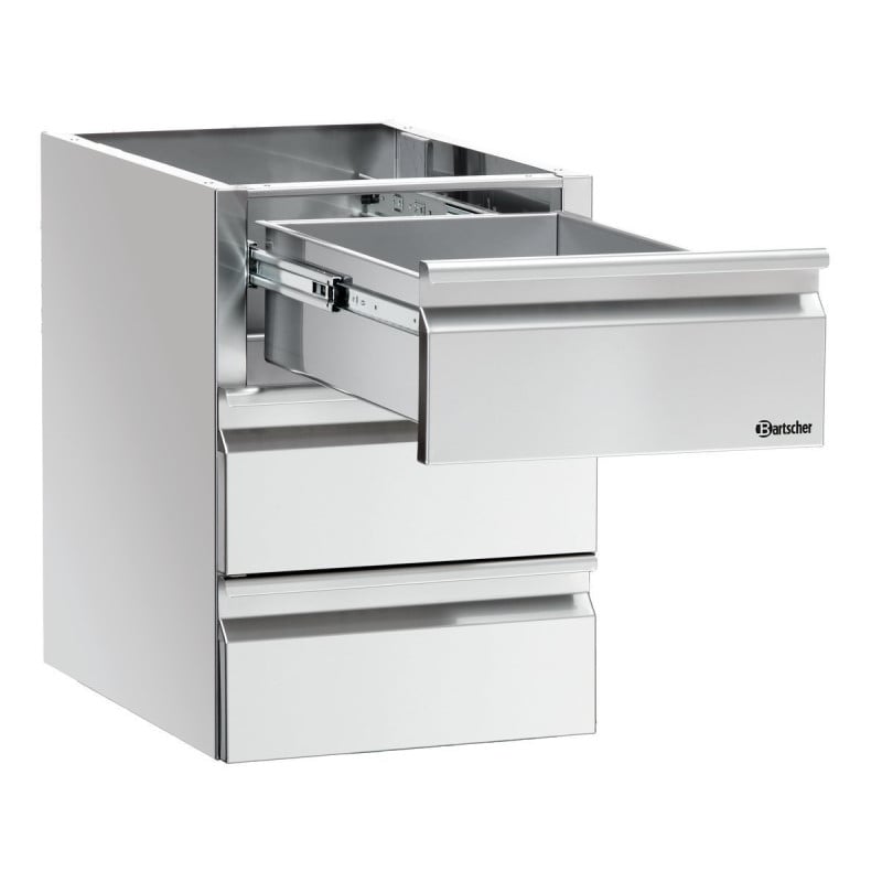 Colonna Cassetti 3 x GN 1/1 Tavolo da Lavoro - Bartscher