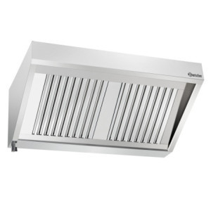 Wall-Mounted Hood with Lighting - L 1200 x D 700 mm - Bartscher