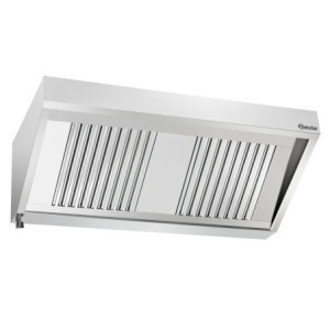 Cappa a Parete con Illuminazione - L 1400 x P 700 mm - Bartscher