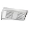 Cappa a Parete con Motore e Illuminazione - L 1500 x P 700 mm - Bartscher