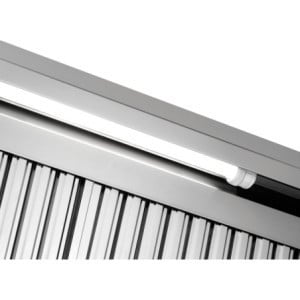 Cappa a Parete con Motore e Illuminazione - L 1500 x P 700 mm - Bartscher