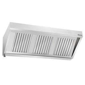 Cappa a Parete con Motore e Illuminazione - L 1600 x P 700 mm - Bartscher