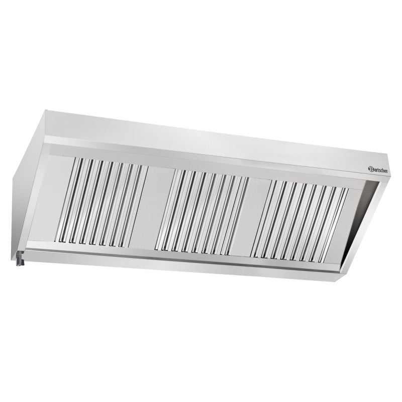 Cappa a Parete con Motore e Illuminazione - L 1700 x P 700 mm - Bartscher