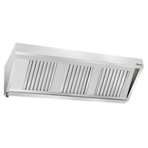 Cappa a Parete con Motore e Illuminazione - L 1800 x P 700 mm - Bartscher