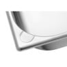Bac Gastro GN 1/2 Basic Line - Profondeur 100 mm - 6,5 L - Bartscher