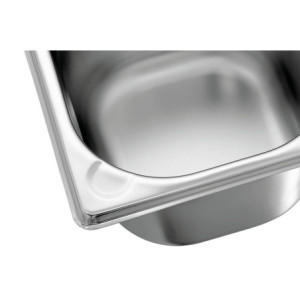 Bac Gastro GN 1/6 Basic Line - Profondeur 100 mm - 1,6 L - Bartscher