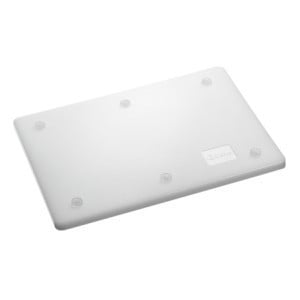 Planche à Découper 400 x 300 mm - Blanche - 15 mm d'Epaisseur - Bartscher