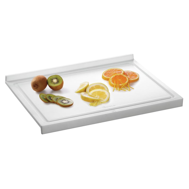 Cutting Board 415 x 300 mm - White - 10 mm Thickness - Bartscher Cutting Board 415 x 300 mm - White - 10 mm Thickness - Bartscher