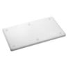 Cutting Board 530 x 325 mm - White - 20 mm Thickness - Bartscher