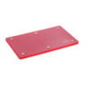Cutting Board 530 x 325 mm - Red - 20 mm Thickness - Bartscher