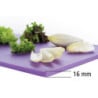 Tagliere 600 x 400 mm - Viola - 16 mm di Spessore - Bartscher