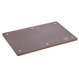 Planche à Découper 600 x 400 mm - Marron - 16 mm d'Epaisseur - Bartscher