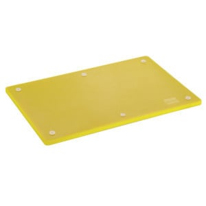 Tagliere 600 x 400 mm - Giallo - 16 mm di Spessore - Bartscher
