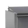 Saladette da appoggio coperchio inox - Statica - 4 GN 1/3 - TEFCOLD