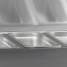 Saladette da Appoggio Coperchio Inox - Statico - 7 GN 1/4 - TEFCOLD