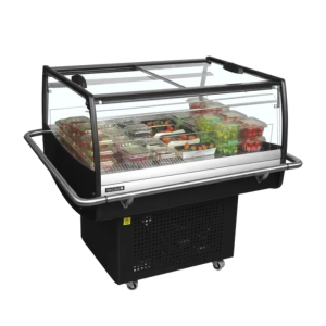 Frigorifero con Coperchio Scorrevole Vetrato Piatto - 105 L - TEFCOLD