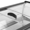 Frigorifero con Coperchio Scorrevole Vetrato Piatto - 105 L - TEFCOLD