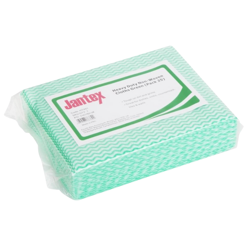 Panno Non Tessuto Molto Resistente Verde - Confezione da 25