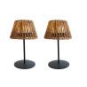 Lampe de Table LED - Twins Raffy - Lot de 2 - Lumisky