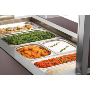 Carrello Buffet Caldo - 4 x GN 1/1
