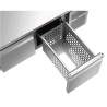 Tavolo Refrigerato Positivo 2 Porte GN 1/1 con Sottobase