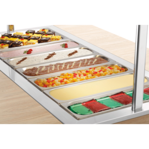 Carrello Buffet Caldo Bambino - 4 x GN 1/1
