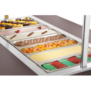 Carrello Buffet Caldo Bambino - 4 x GN 1/1