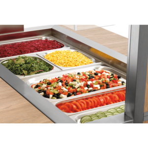 Carrello Buffet Caldo - 4 x GN 1/1