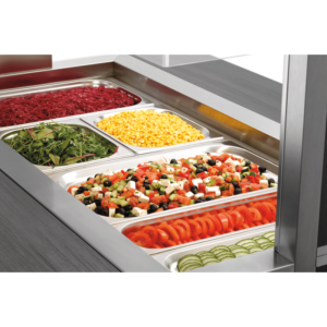 Carrello Buffet Caldo - 4 x GN 1/1