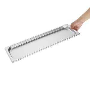 Vassoio Inox GN 2/4 - 20 mm - Gastronoble