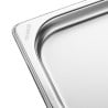 Vassoio Inox GN 2/4 - 20 mm - Gastronoble