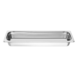 Vassoio Inox GN 2/4 - 65 mm - Gastronoble