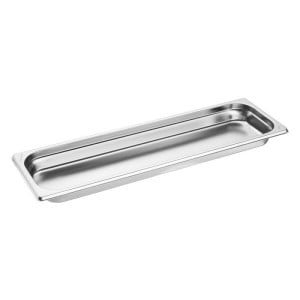 Vassoio Inox GN 2/4 - 40 mm - Gastronoble