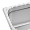 Vassoio Inox GN 2/4 - 150 mm - Gastronoble