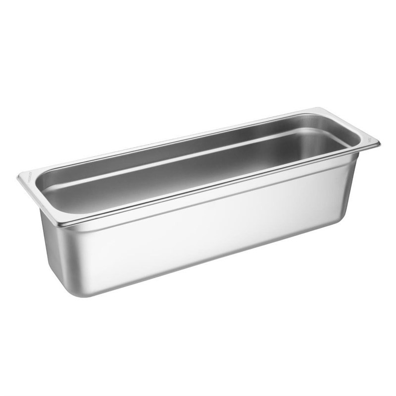 Vassoio Inox GN 2/4 - 150 mm - Gastronoble