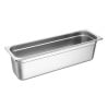 Vassoio Inox GN 2/4 - 150 mm - Gastronoble