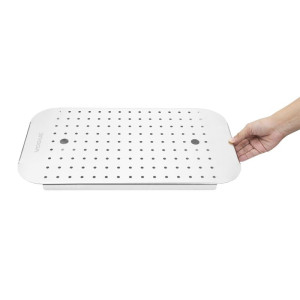 Scolapiatti in acciaio inox - GN 1/1 - Gastronoble