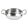 Piatto in Acciaio Inox Presentazione Tavola 125 mm - Gastronoble