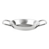 Mini Piatto per Paella in Acciaio Inox 120mm - Gastronoble