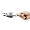 Mini Piatto per Paella in Acciaio Inox 120mm - Gastronoble