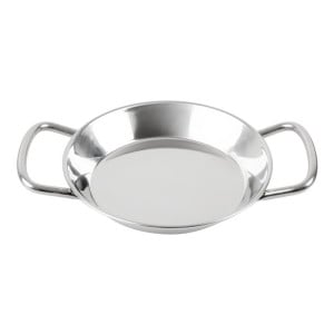 Mini Piatto per Paella in Acciaio Inox 150mm - Gastronoble